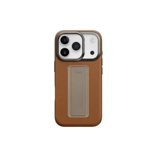 Uniq Hybrid Iphone 17 Pro Max (2025) Magclick Charging Heldro Pro - Caramel